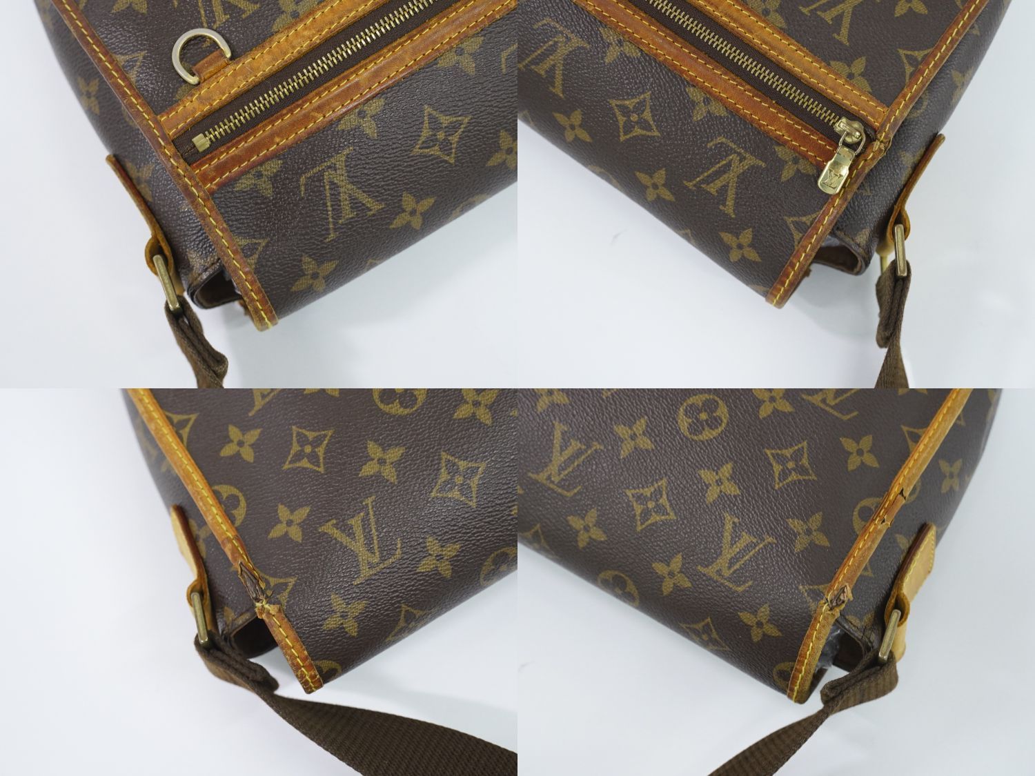 本物 ルイヴィトン LOUIS VUITTON LV メッセンジャー ボスフォール PM ...