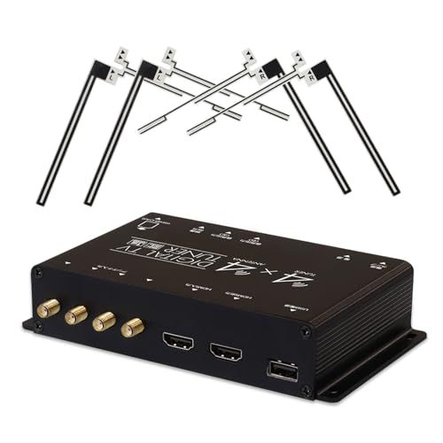 MAXWIN 地デジチューナー フルセグチューナー 4×4 車載 HDMI入出力 地