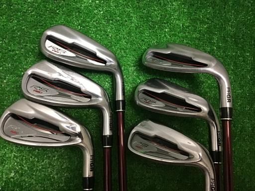 プロギア RS RED 7 S アイアンセット IR Speeder EVOLUTION FOR PRGR フレックスR メンズ 男性用 右利き 右用 Cランク ゴルフクラブ