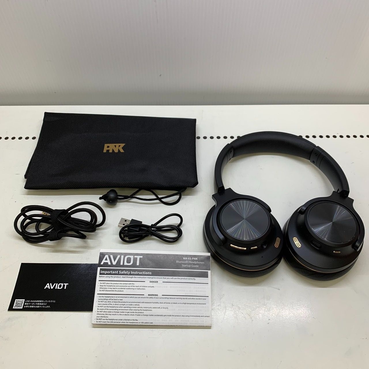 AVIOT PNK WA-V1-PNKヘッドホン Amazon.co.jp: AVIOT WA-V1-PNK