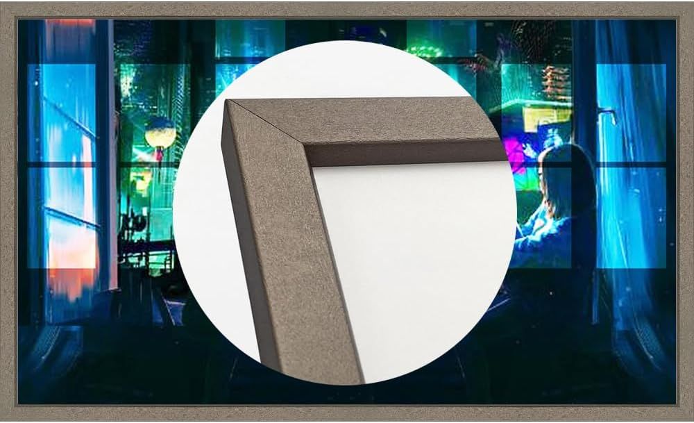 TCG プレイマット専用額(マットサイズ/350×600) アクリル付(室内紫外線を90%程度カット) (ブロンズ)