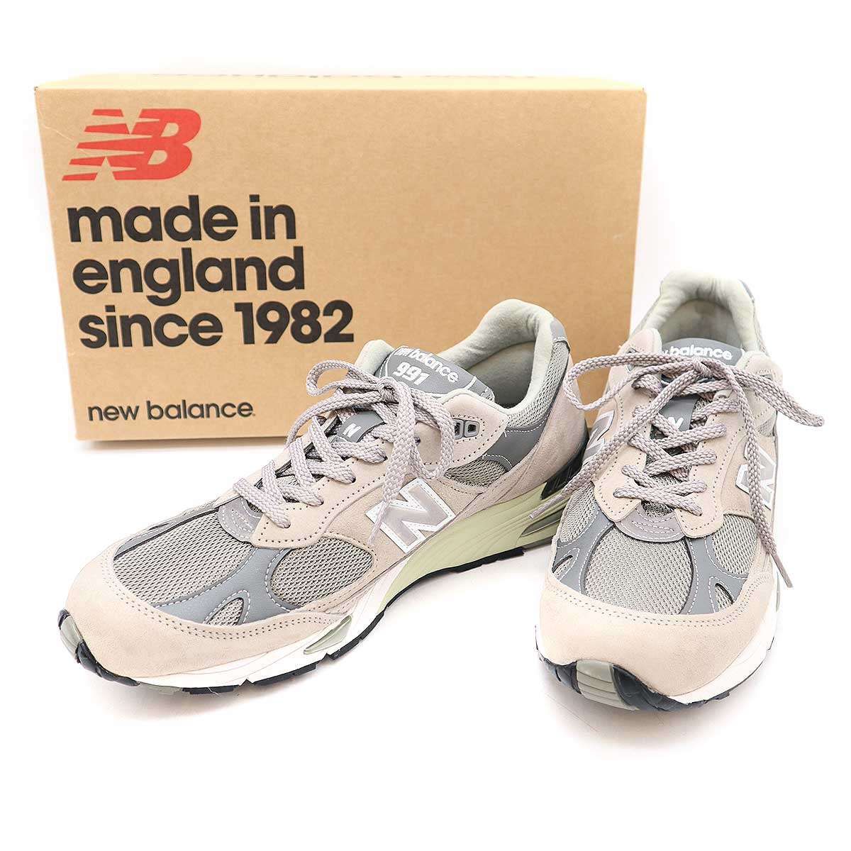 NEW BALANCE ニューバランス 991 スウェードローカットスニーカー