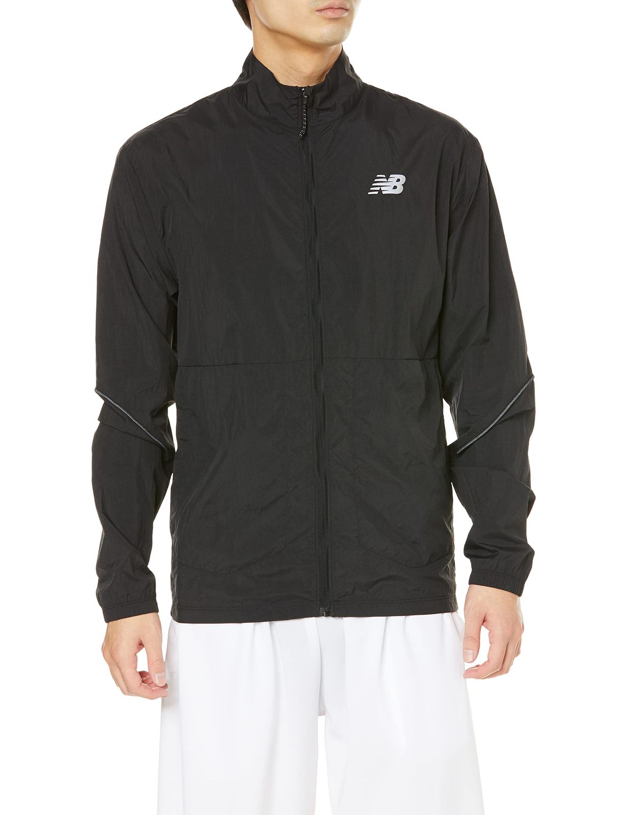 [ニューバランス] Impact ウーブン ラン ジャケット MJ21264 ブラック(BK) XL [ブラック(BK)] [XL]