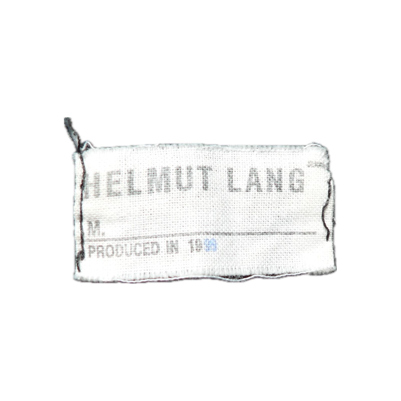 【1999】90s "本人期" HELMUT LANG black cotton turtle neck knit archive