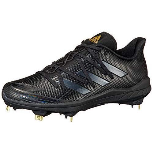 アディダス(adidas) 野球スパイク アフターバーナー7 TD メタル スパイク KZB36 コアブラック/コアブラック/ゴールドメタリック(FW3854) 25cm