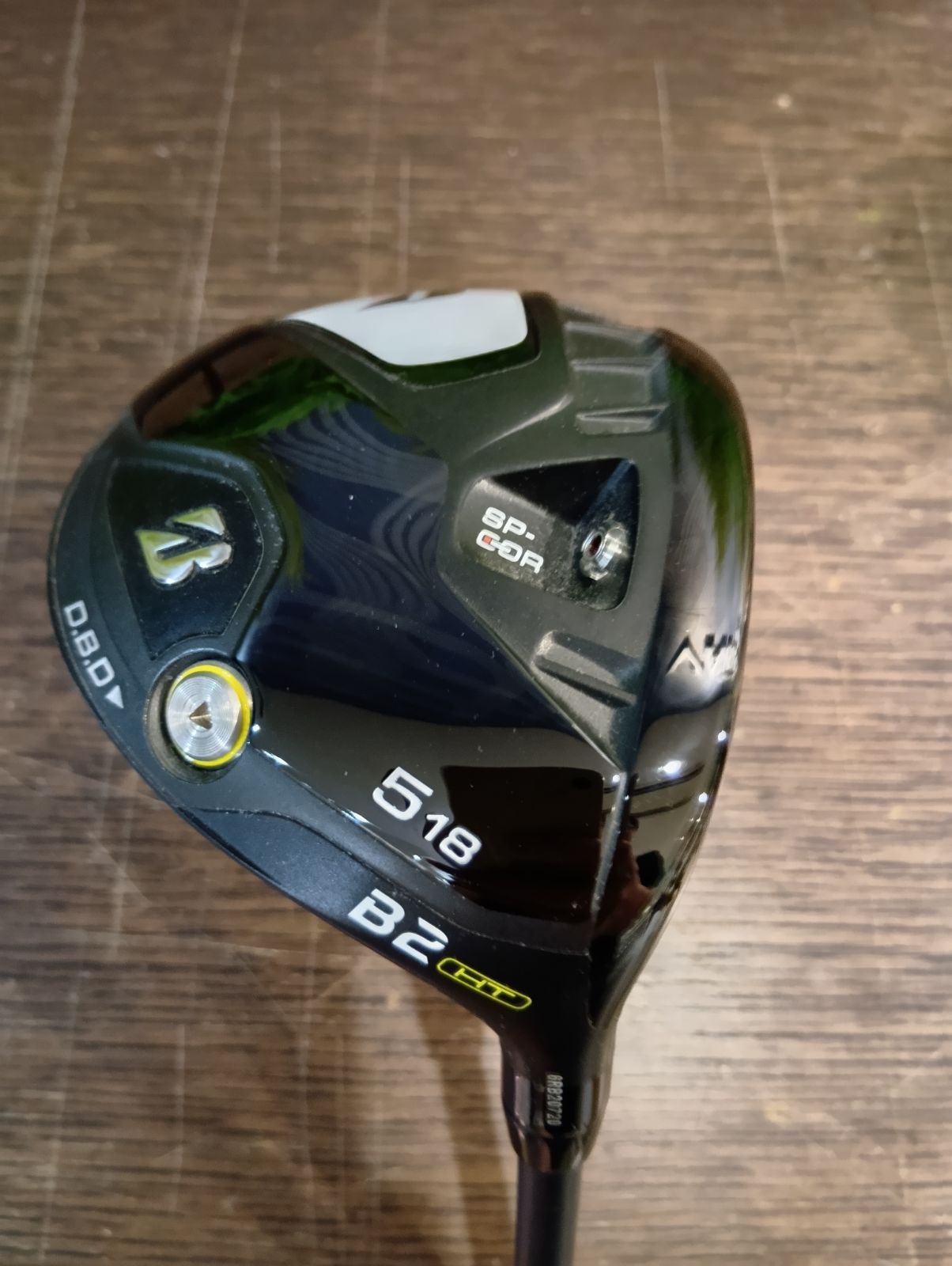 Fw 【店頭試打済み品】【品】〈現品限り〉ブリヂストンゴルフ BS B2HT #5ｗ フェアウェイウッド メンズ 右用 ヴァンキッシュ VANQUISH BS50 SR カーボンシャフト 日本正規品 2023年モデル (大崎店)