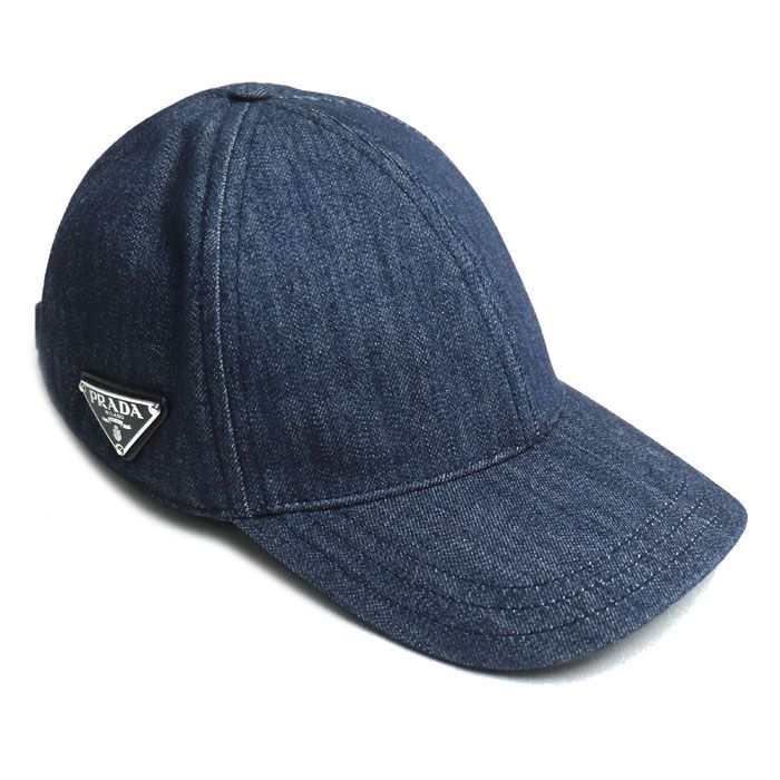 プラダデニムキャップ美品