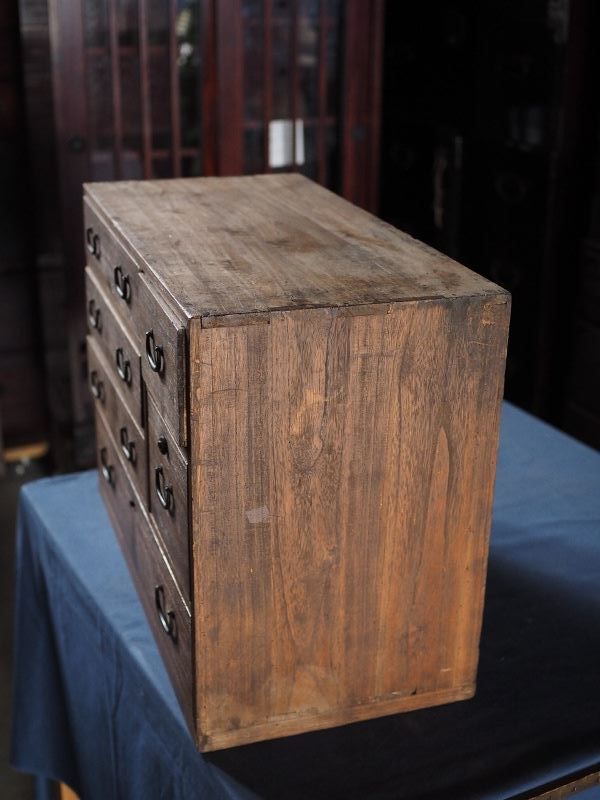 総桐造アンティーク小箪笥