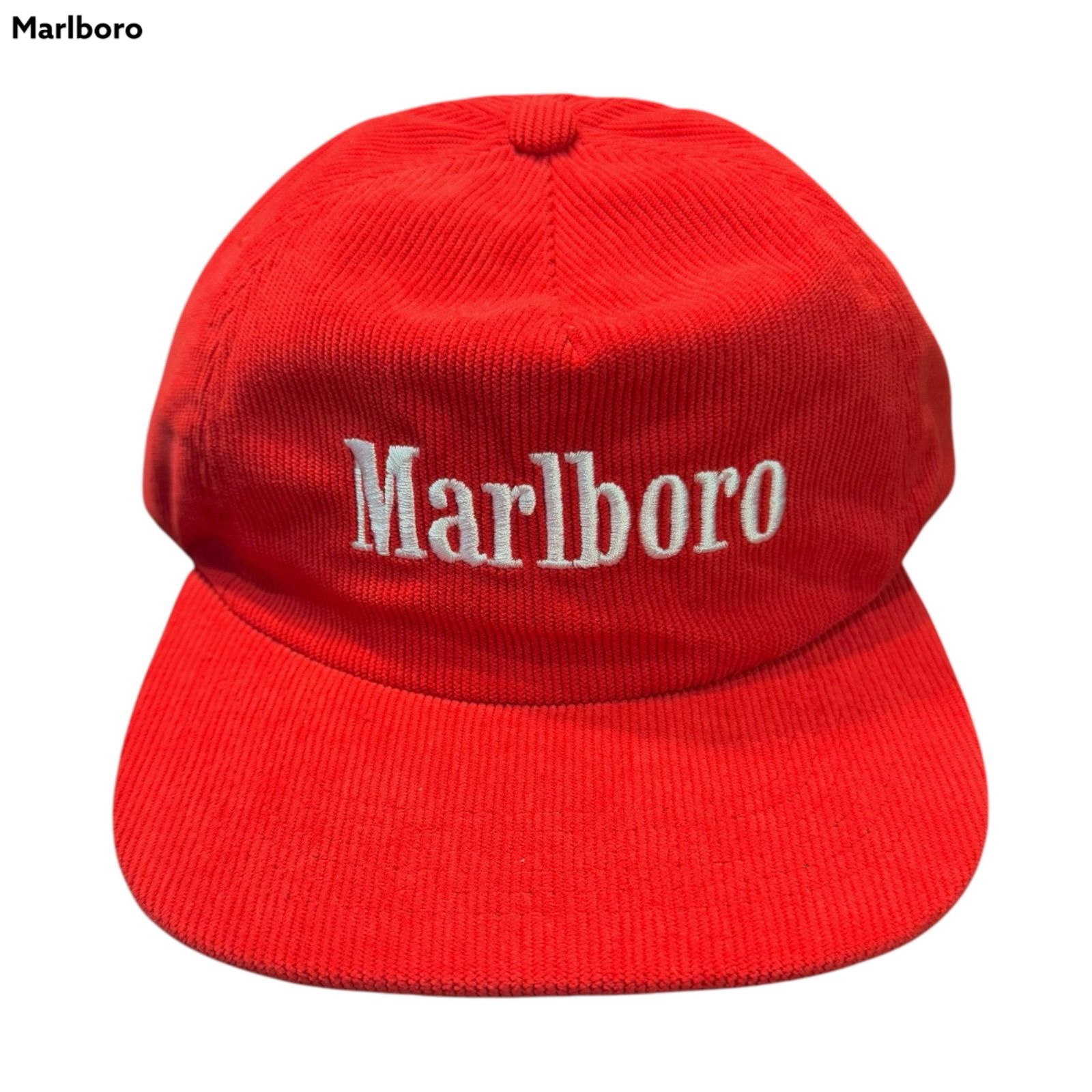 mgmg Marlboro コーデュロイキャップ 赤 マルボロ mgmg様 専用 Marlboro コーデュロイキャップ 赤 マルボロ