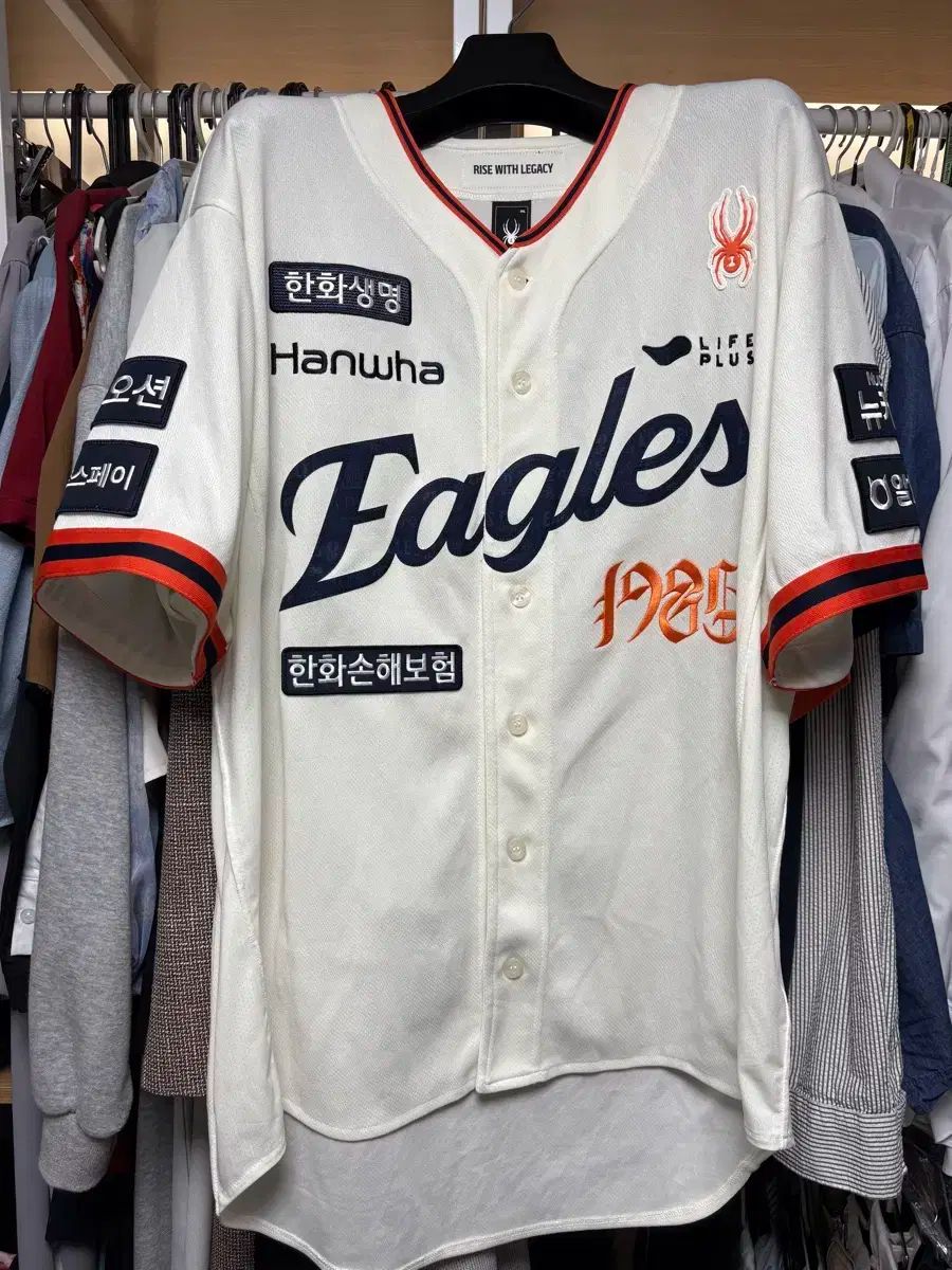 Hanwhae Eagles ハンファ イーグルス 40 記念日 アセンティック 盧 施煥 ノ シファン 刺繍 115