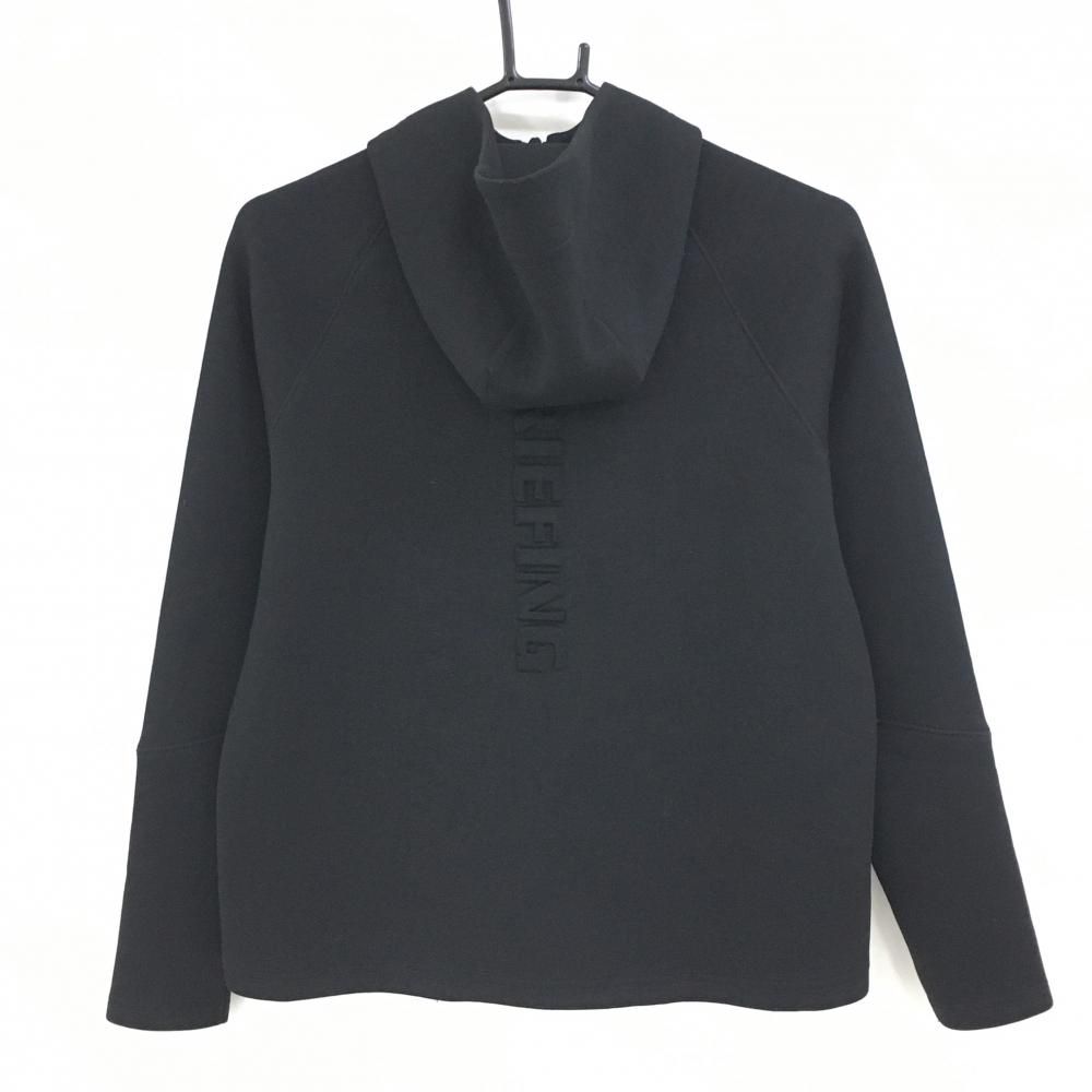 超美品】ブリーフィング ジップパーカー 黒 背面立体ロゴ ダンボール 