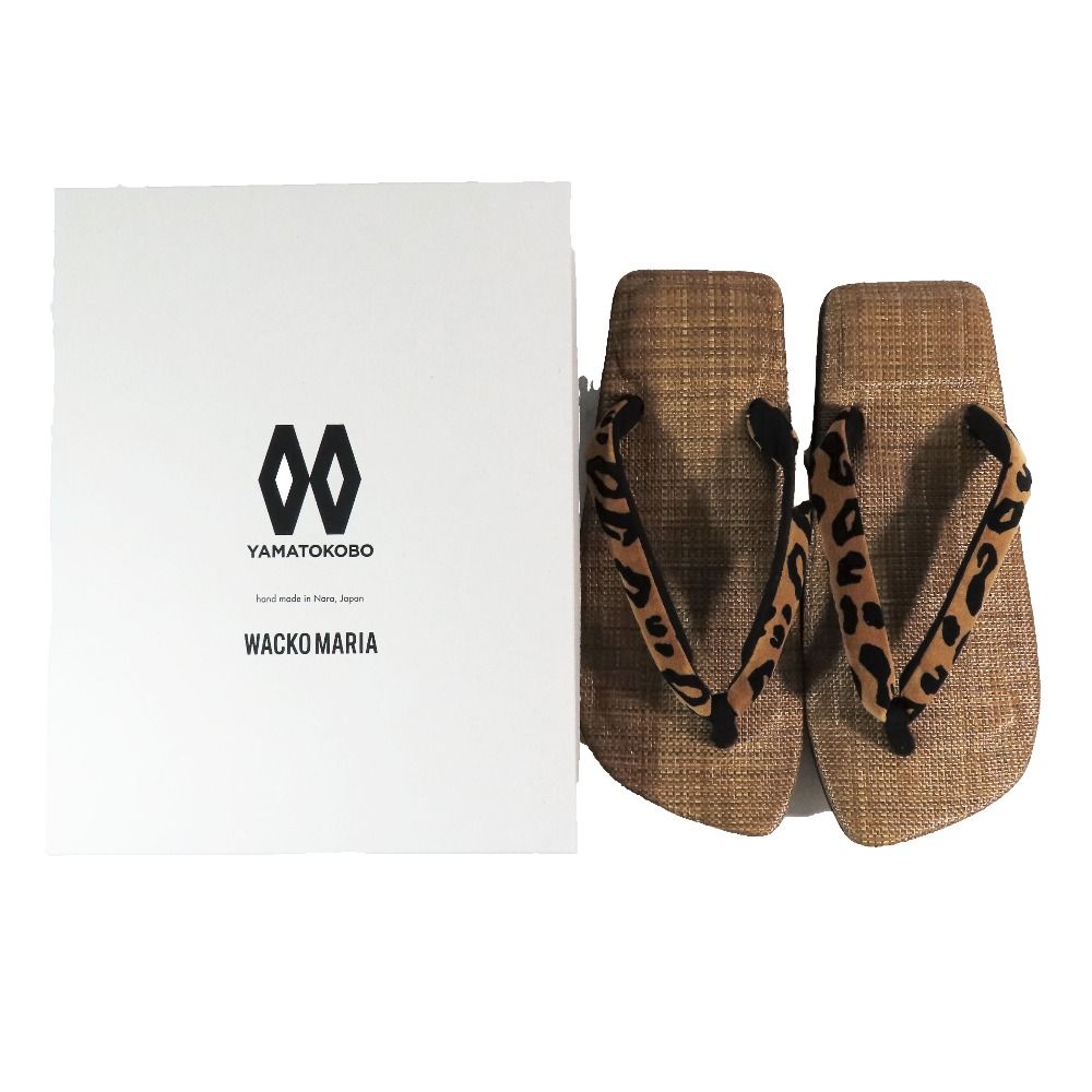 美品 25SS WACKO MARIA ワコマリア×大和工房雪駄 草履 サンダル