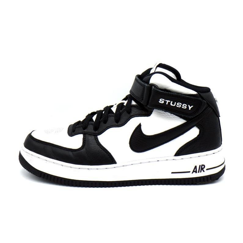 ナイキ NIKE × ステューシー STUSSY 【 AIR FORCE 1 MID Black