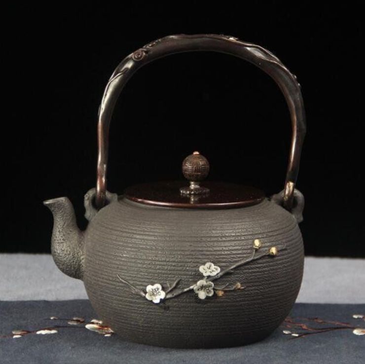 推薦 鉄器 老鉄瓶 素肌鉄瓶 未塗装鉄器 提梁壺 対応 鉄やかん 鉄分補給 鉄びん