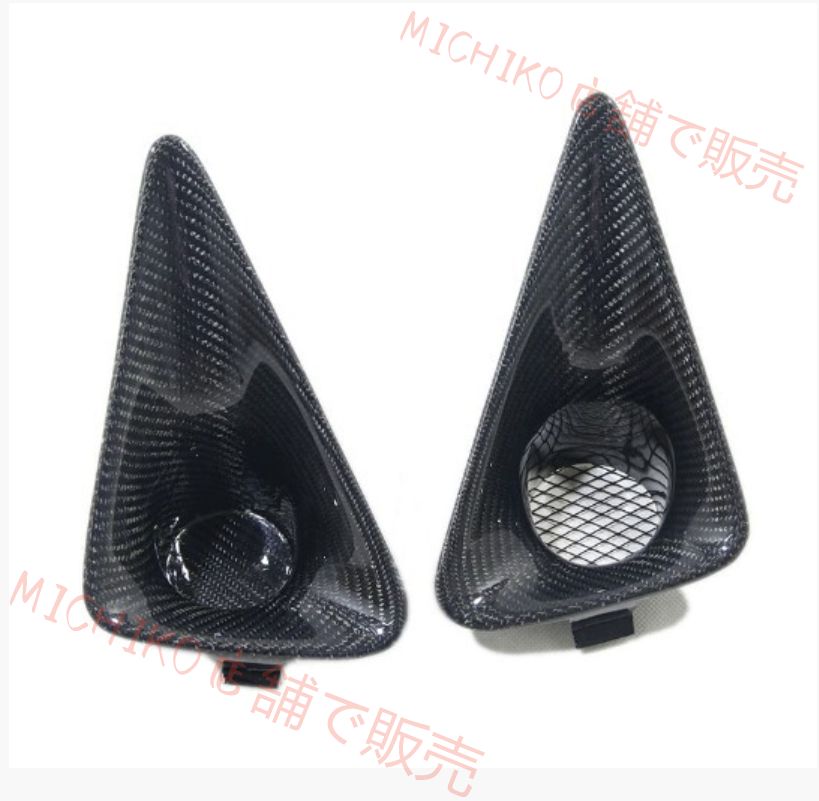 ホンダ FN2 MUGEN 2006-2010フォグライト ガーニッシュ モール パーツ 外装 左右セット FFCRYSTALESIA_COM