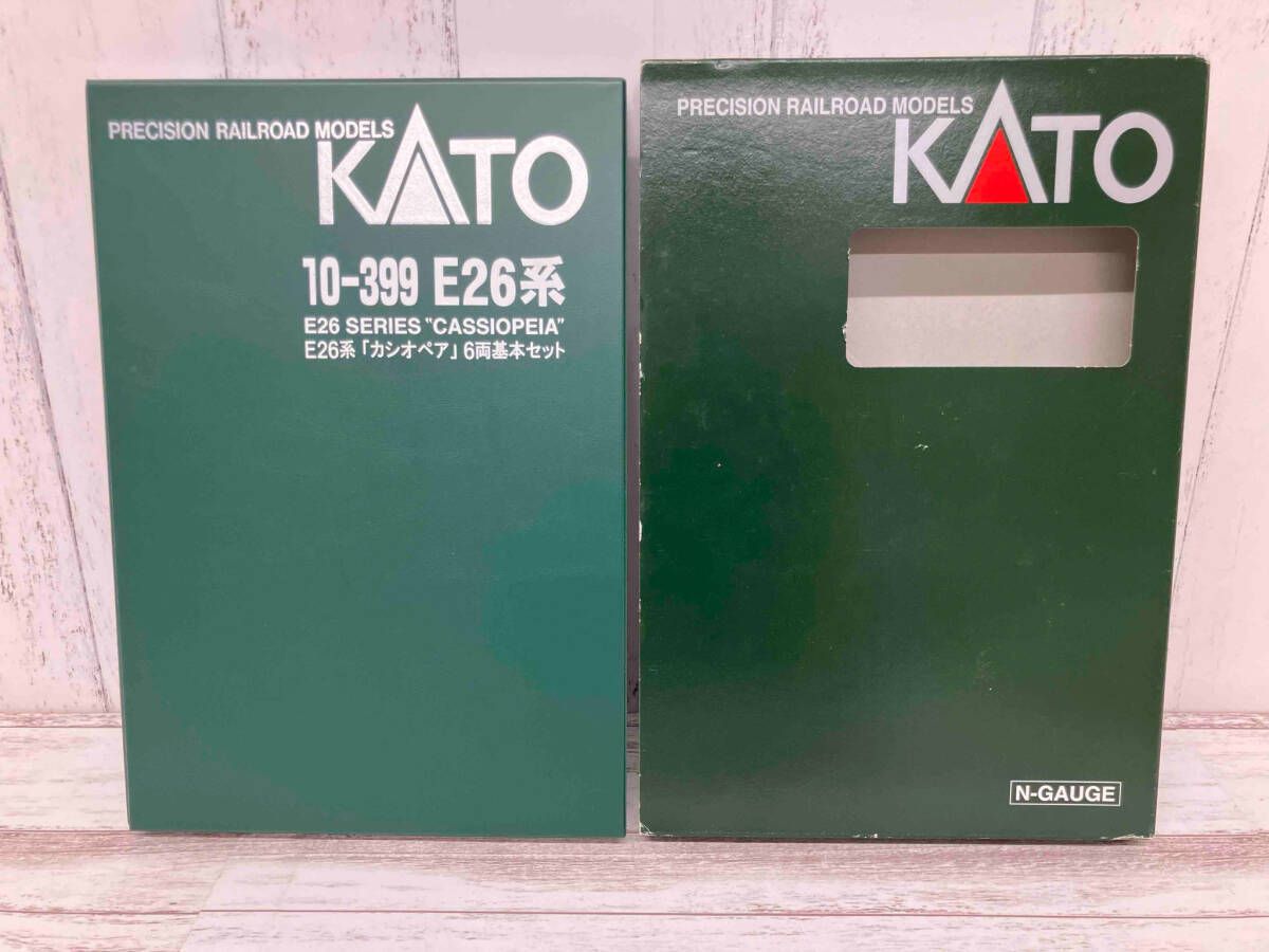 Ｎゲージ KATO 10-399 E26系特急寝台客車｢カシオペア｣ 6両基本セット カトー