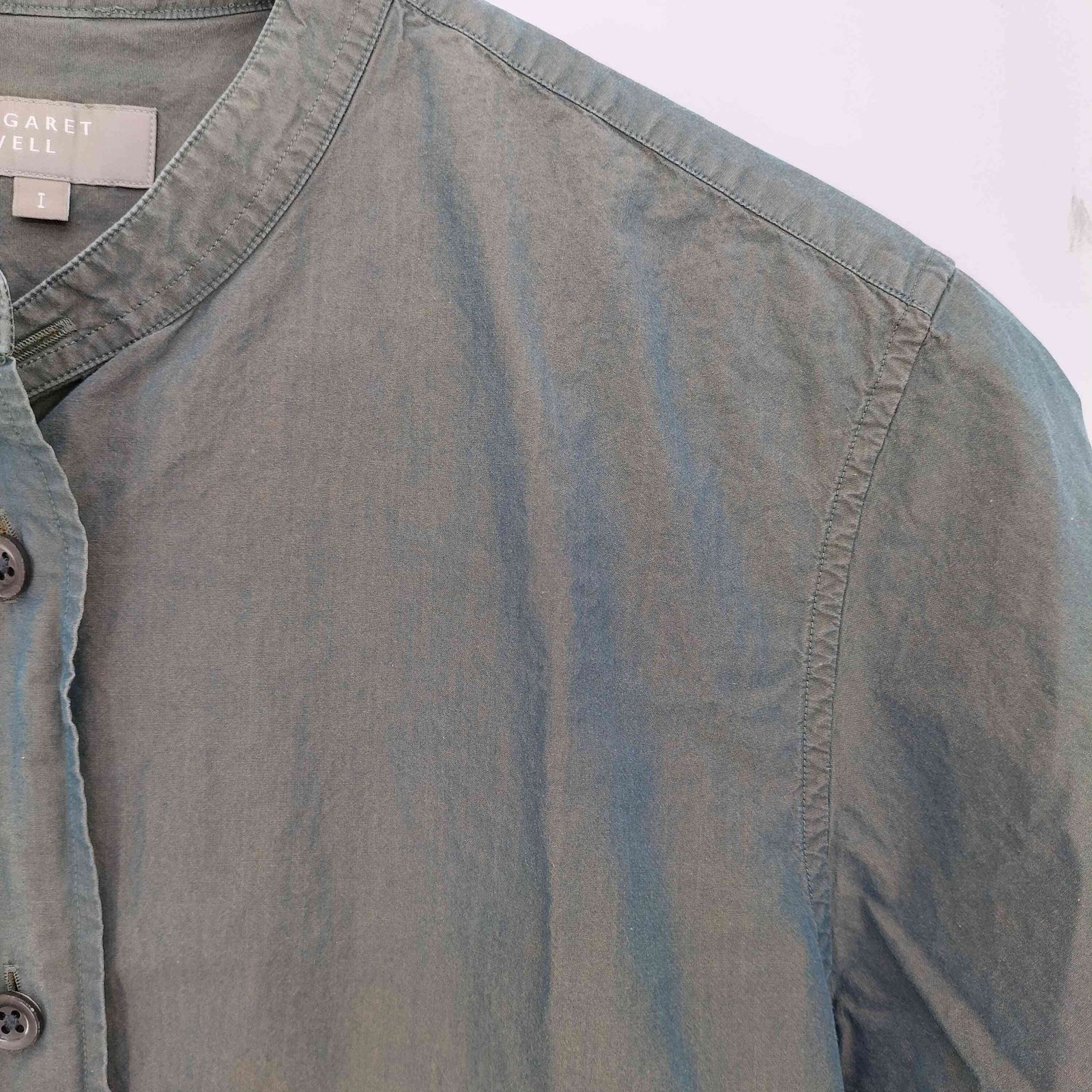 マーガレットハウエル MARGARET HOWELL 22ss コットンシャンブレー 