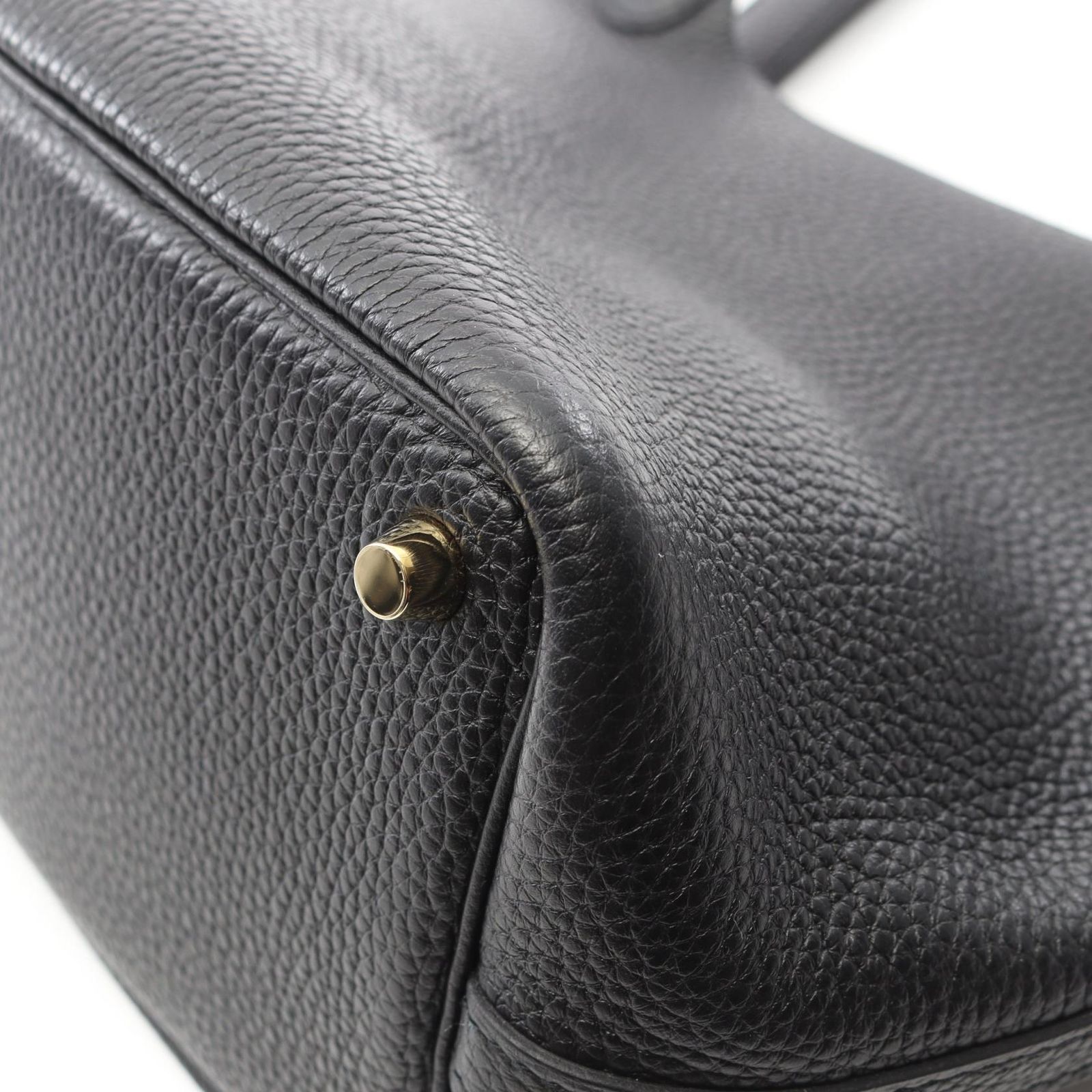 エルメス HERMES ハンドバッグ ピコタンPM ブラック その他