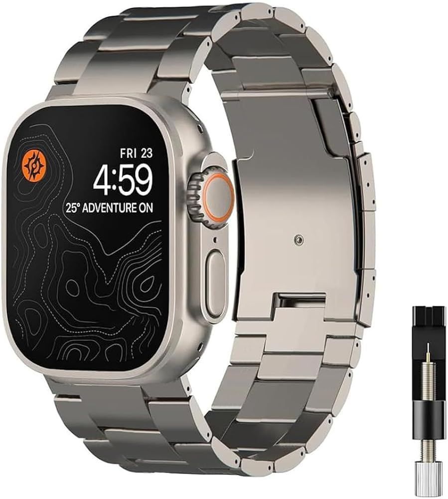 Apple Watch Ultra 2 49mm チタン ☆美品☆Apple Watch Ultra2 Apple Watch Ultra 2 49mm チタンメタル