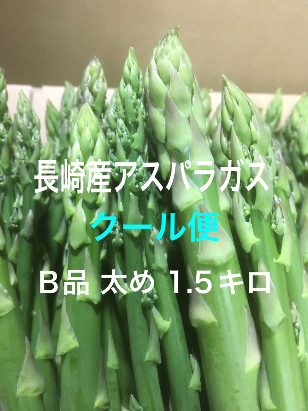 産直長崎産アスパラガスB品 太め 500グラム - 野菜