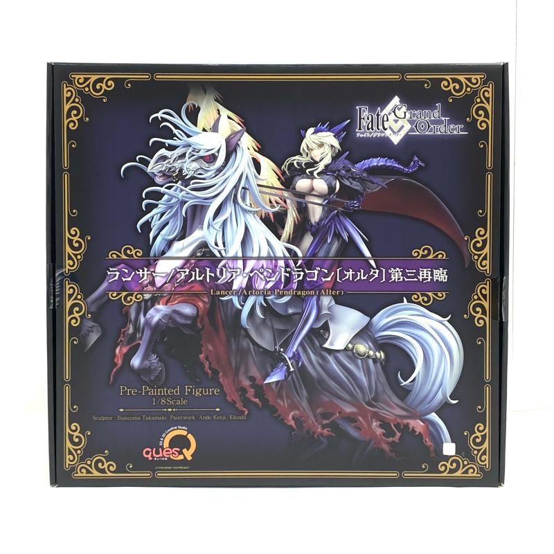 開封 破損有 ランサー アルトリア ペンドラゴン〔オルタ〕 第三再臨 Fate Grand Order 1 8 PVC製塗装済み完成品 95