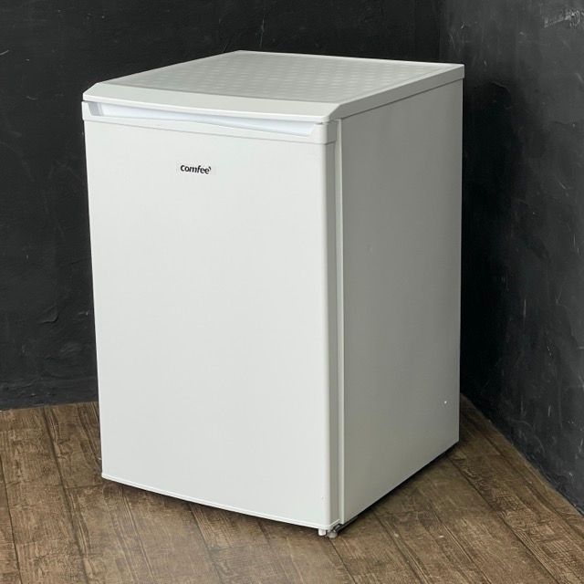 送料無料 ノンフロン冷凍庫 動作保証 comfee コンフィー RCU83WH 2025年製 86L 1ドア 3分割 前開き ホワイト B 094066|23097