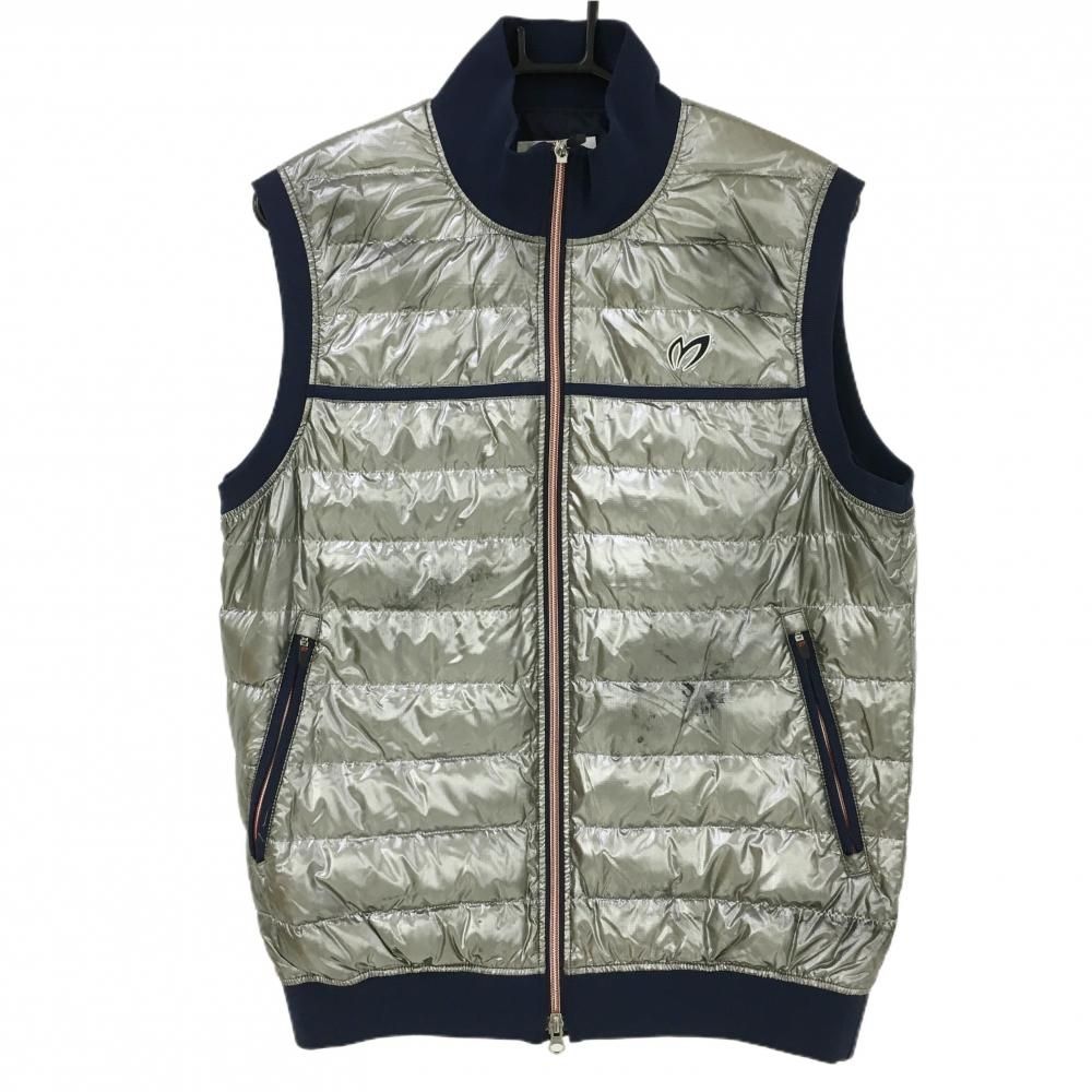 PEARLY GATES ケーブル編み Vネックベスト サイズ5 PEARLY GATES ケーブル編み Vネックベスト サイズ5 PEARLY GATES 超