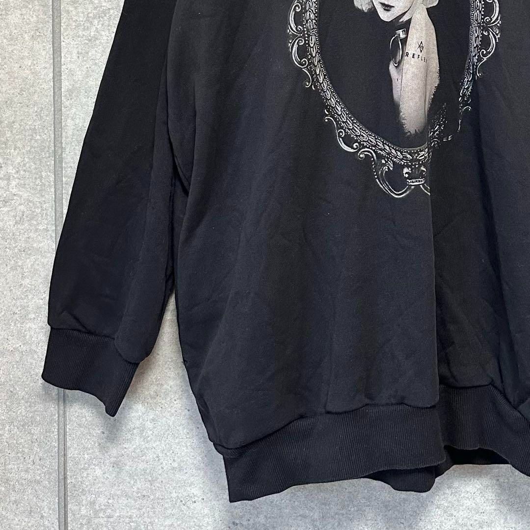 【ノージェンダーウェア】REFLEM スーパービッグフーディ 黒F ユニセックス ノージェンダーウェア】REFLEM レフレム スーパービッグフーディ