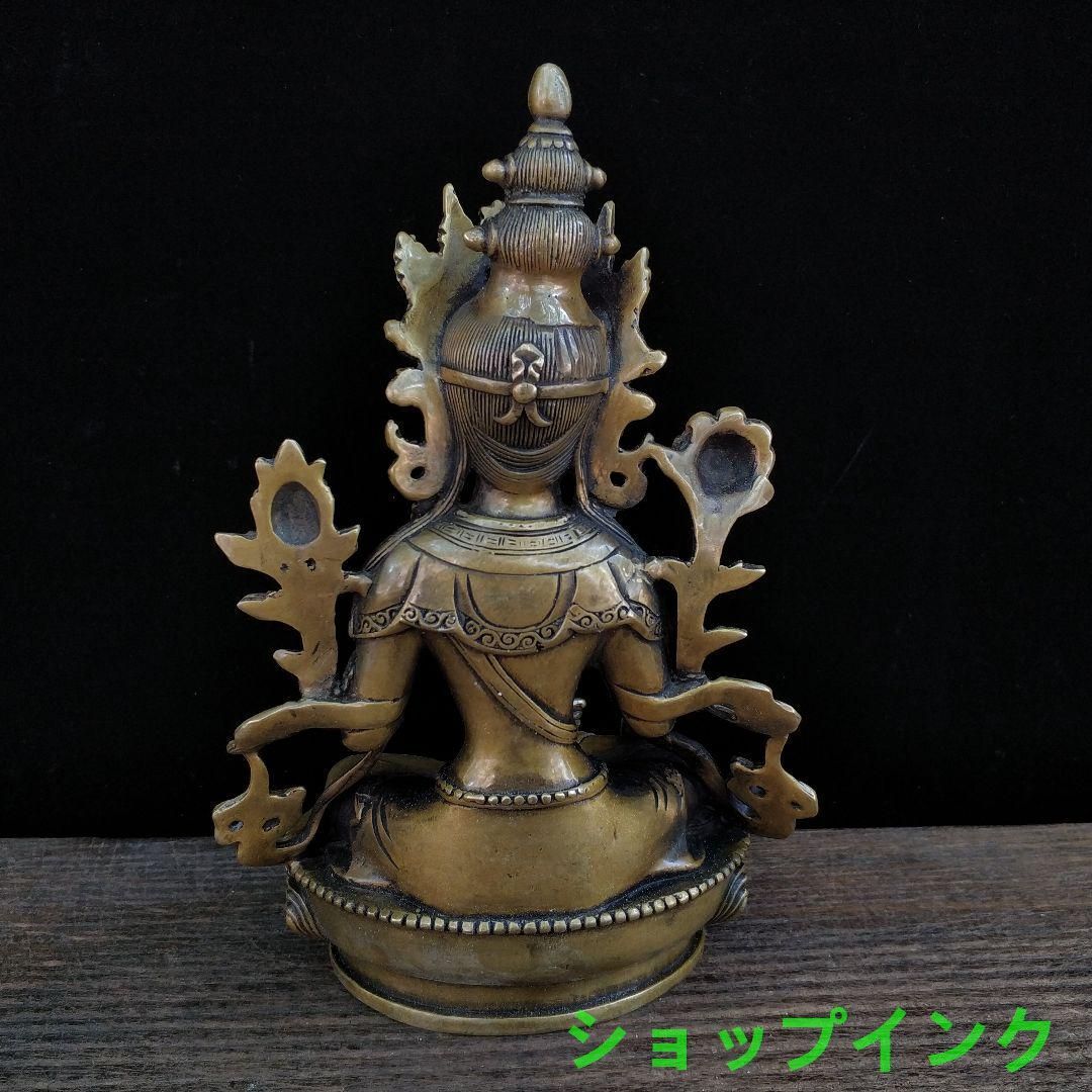 如来様仏像  仏教美術  仏像  銅製  工芸品 美術品 置物 密教大日如来仏像 工芸品 美術品 置物 - メルカリ
