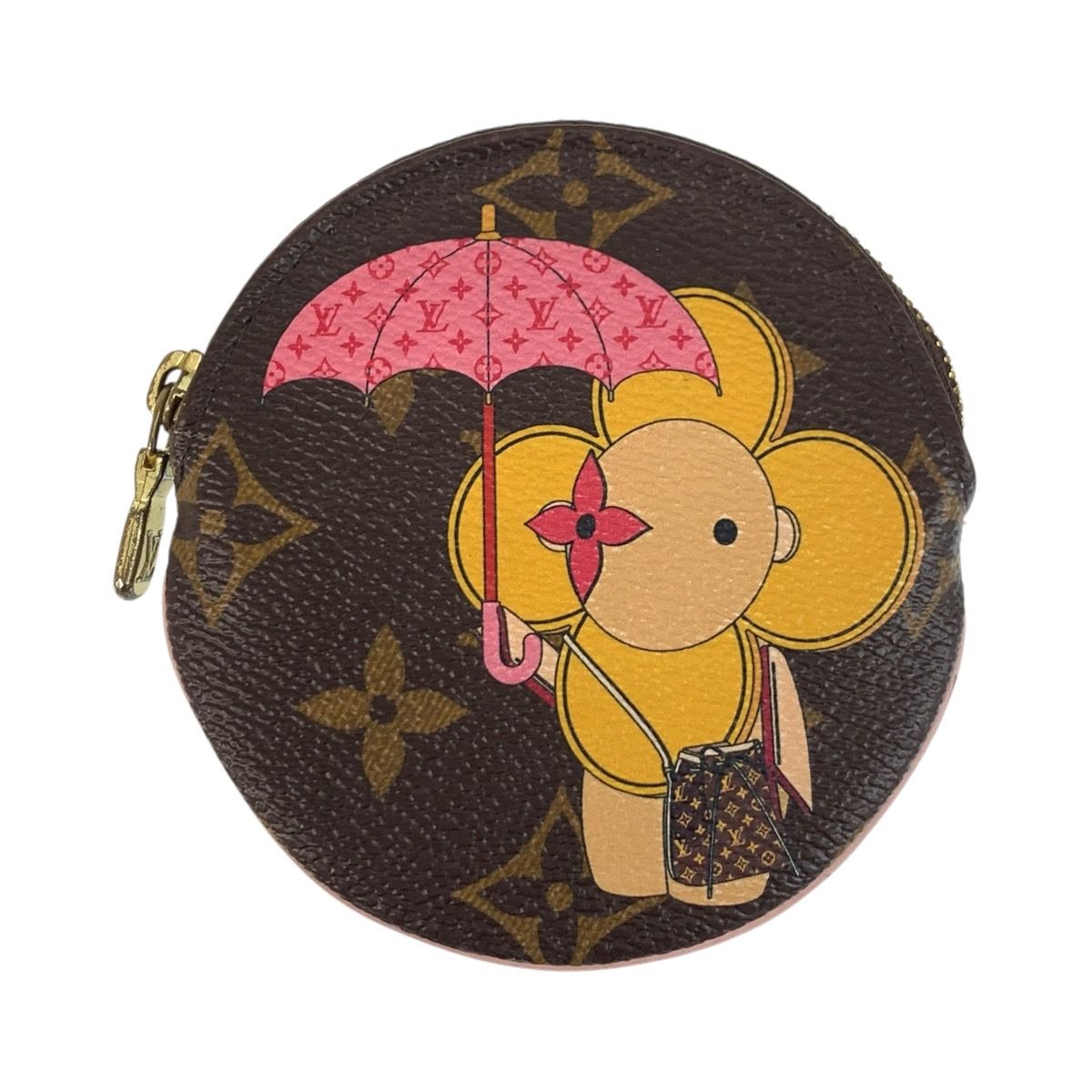 美品 LOUIS VUITTON ルイヴィトン モノグラム ポルトモネ ロン