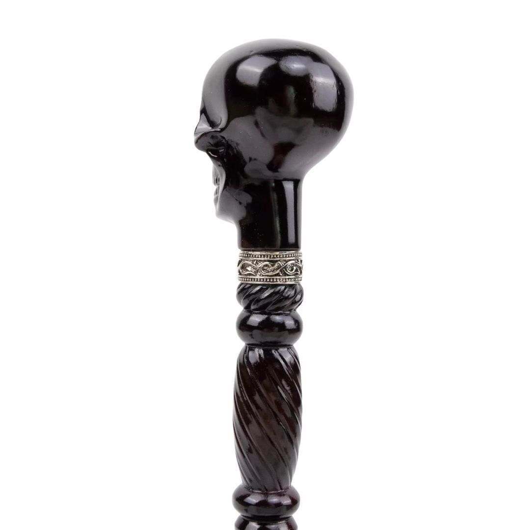杖 ブラックスカルヘッド Victorian Skull（ヴィクトリアンスカル） 黒