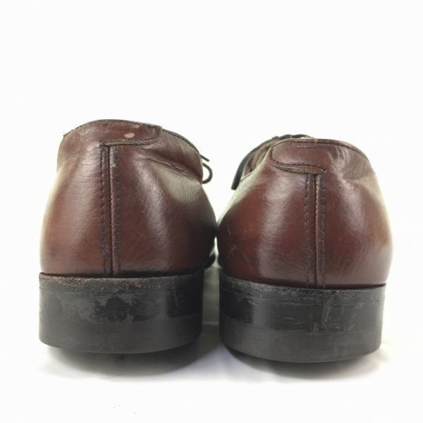 80s-90s/Vintage★ナンブッシュ/NUNNBUSH【9D/26.5　茶】ハンドメイド/グッドイヤー製法　Uチップ ビジネスシューズ/men's 管NO.ZB-26 80s-90s/Vintage☆ナンブッシュ/NUNNBUSH【9D/26.5 茶】ハンドメイド