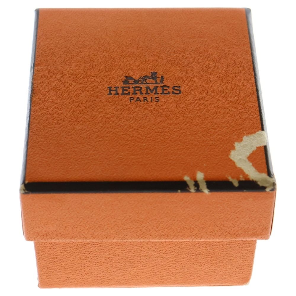  HERMES エルメス Hキューブ カージュドアッシュ ピアス シルバー イエロー その他 アクセサリー