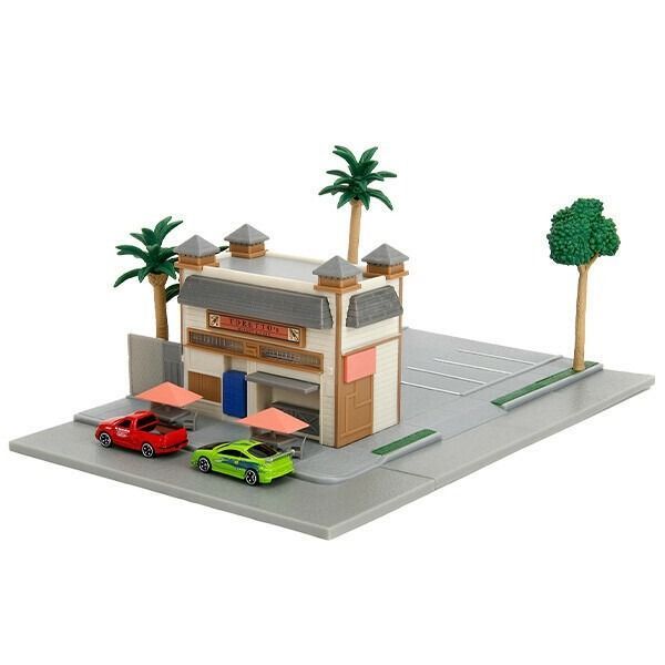 ワイルドスピードナノスケール ファイナルレーストレインシーンディスプレージオラマ ワイルドスピードナノスケール ファイナルレーストレインシーン