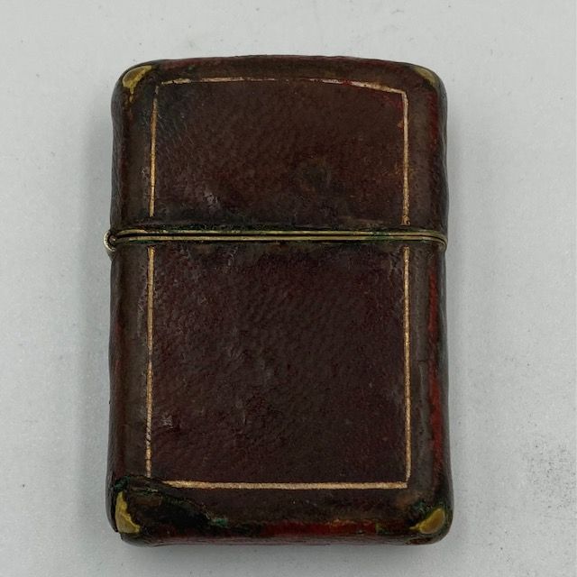 ジッポー ZIPPO ライター フルカバーレザー 1950年製 LEATHER CRAFTRD 