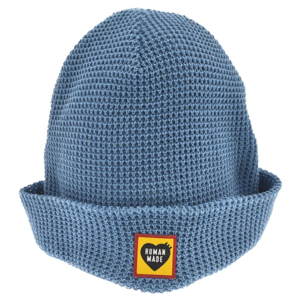 HUMAN MADE (ヒューマンメイド) WAFFLE BEANIE BLUE ワッフルビーニー