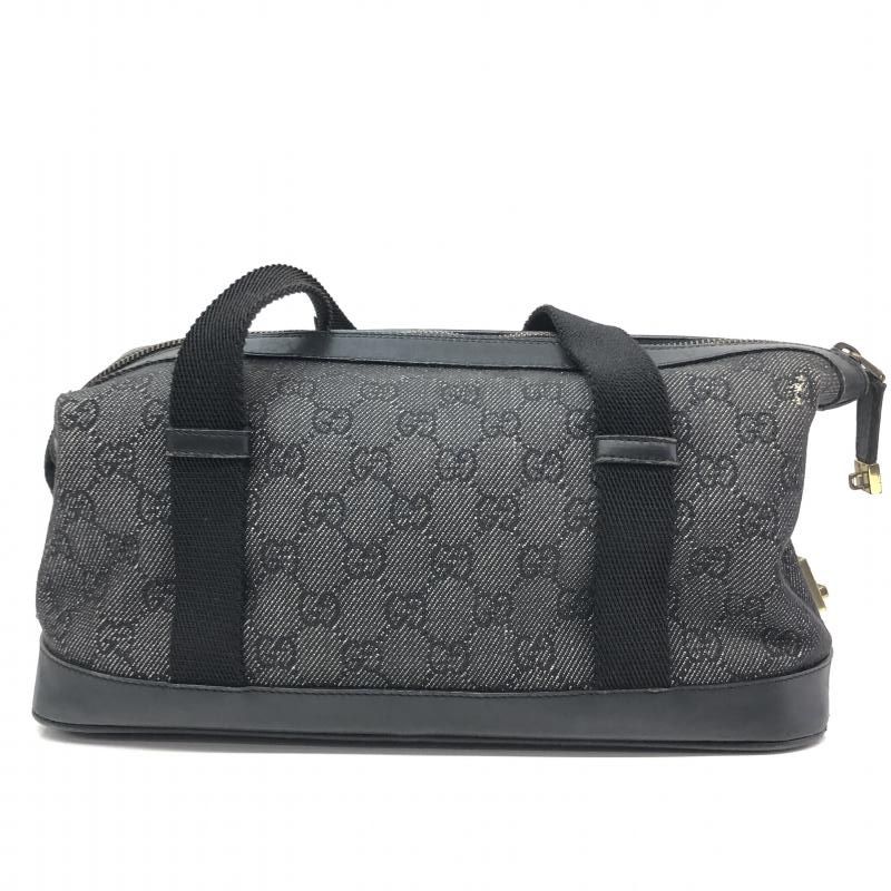 中古】GUCCI GG ハンドバッグ トートバッグ 92734 ブラック グッチ[66