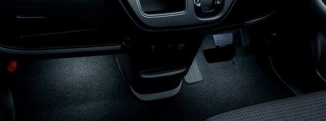 HONDA ホンダ NONE N-ONE エヌワン ホンダ純正 フットライト(LEDホワイト照明/LEDブルー照明) 2015.10～次モデル | ライト 車 内装 室内 イルミネーション イルミ 後付け 照明 アクセサリー ポイント消