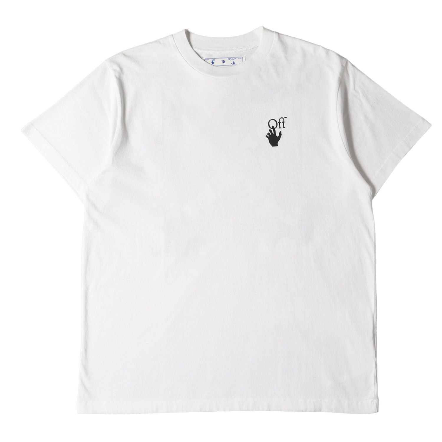 OFF-WHITE オフホワイト Tシャツ：XS 20AW パスカルアローグラフィック クルーネック Tシャツ PASCAL ARROW S/S  T-SHIRT OMAA038F20FAB002 ホワイト 白 トップス カットソー 半袖