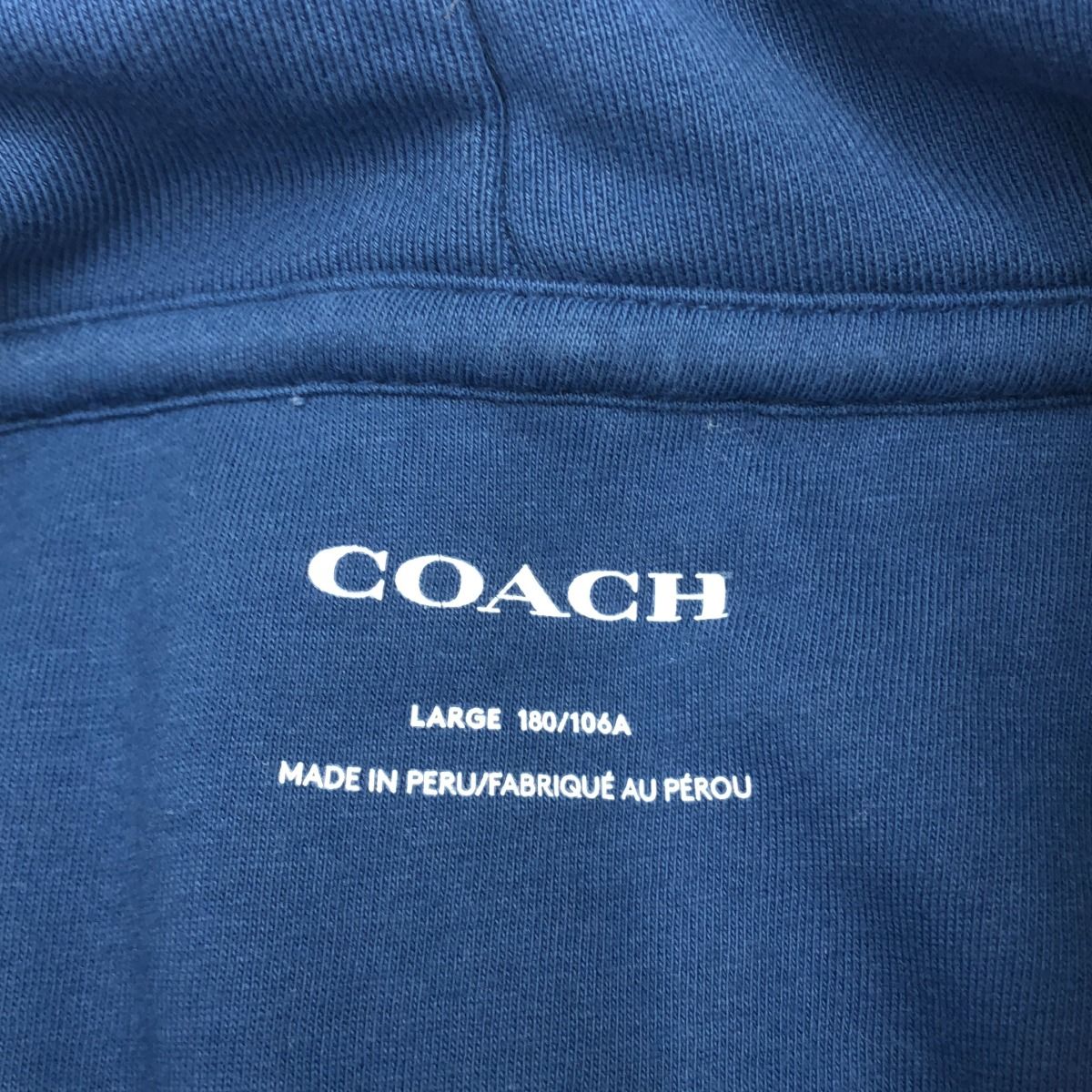 COACH コーチ SIGNATURE TAPE HOODIE シグネチャーテープフーディー