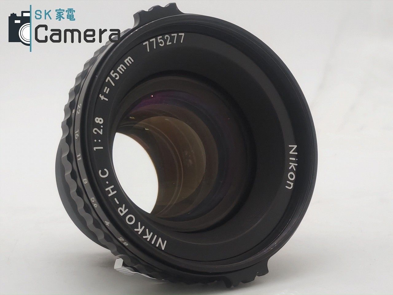 ブロニカ NIKKOR-H.C 75mm f⁄2.8 Bronica ゼンザブロニカ Zenza