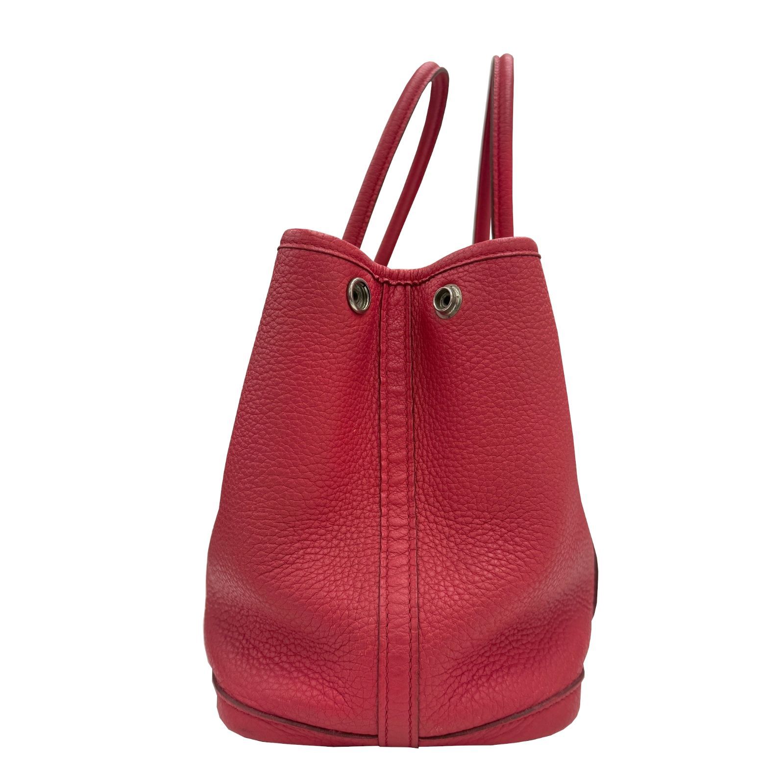 中古】HERMES エルメス ガーデンパーティTPM ネゴンダ 赤系 T刻印 2015 