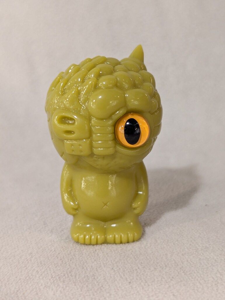 REALHEAD リアルヘッド 豆カオ九 抹茶色成形 REALHEAD 豆カオ九 人気 抹茶成型/目黄黒