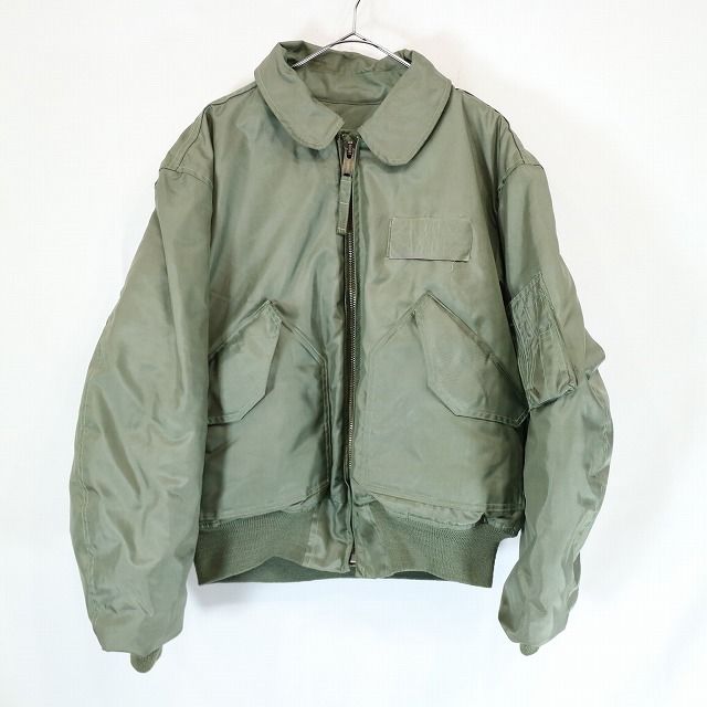 80s 米軍実物 U.S.ARMY USAF CWU-45/P フライトジャケット ミリタリー 