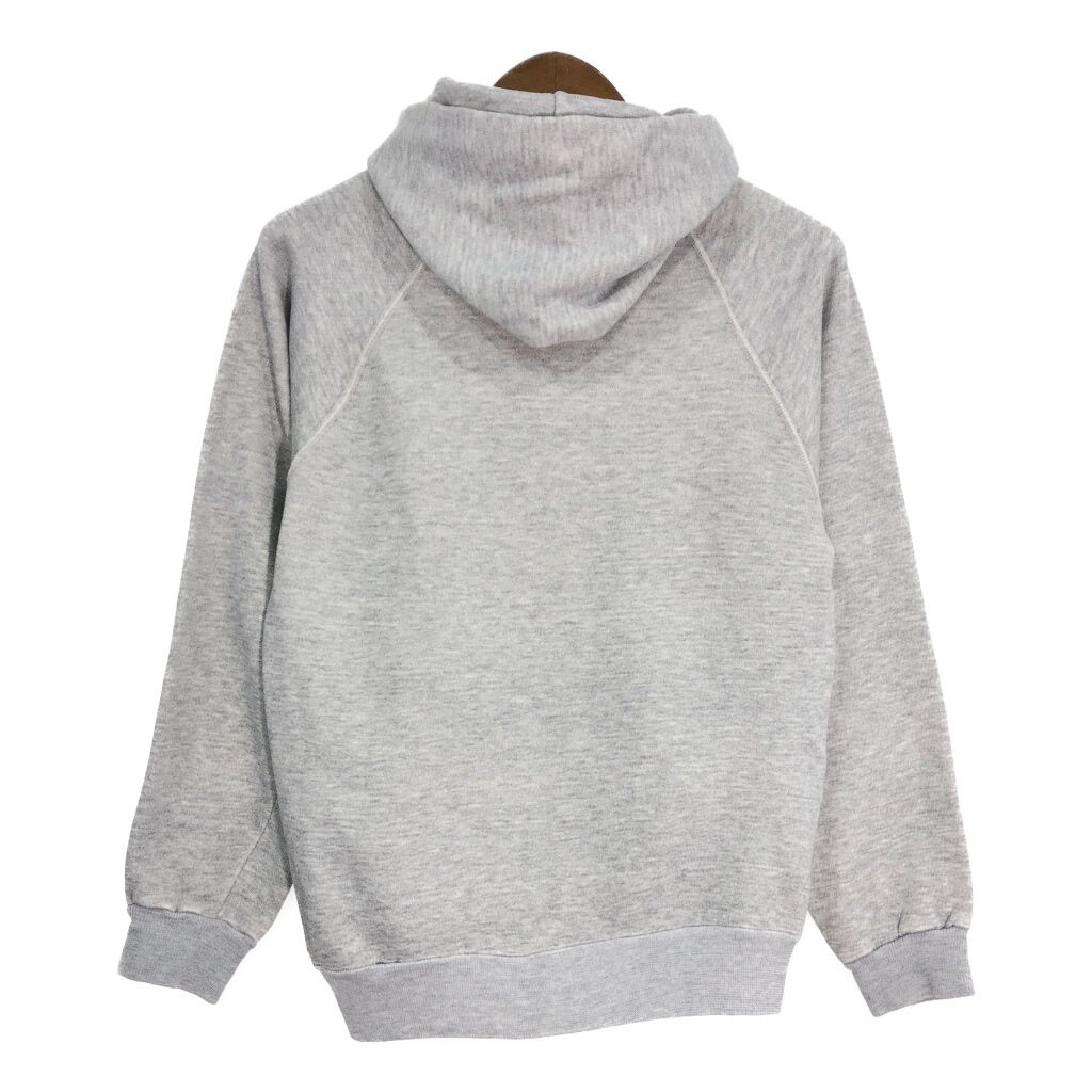 古着 80s ビンテージ スウェット パーカー フーディー 無地 杢グレー