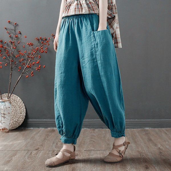 ワイドパンツ サルエルパンツ バルーンパンツ レディース 夏