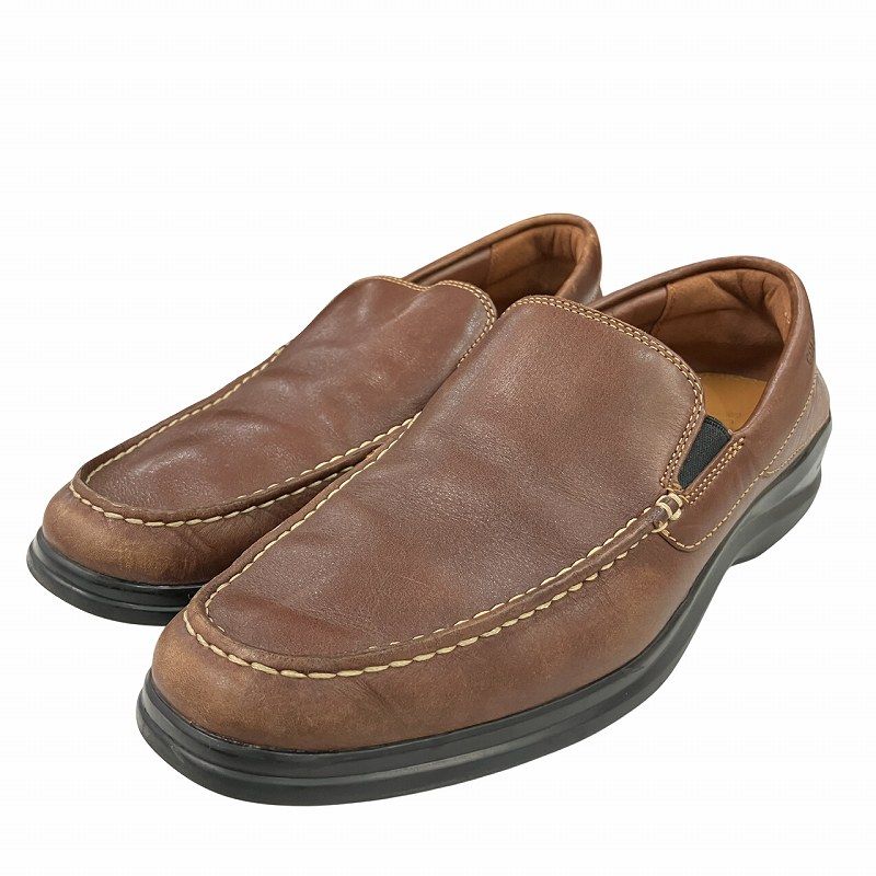 COLE HAAN ドライビングシューズ スリッポン ブラウン NIKE AIR コールハーン スリッポン ドライビングシューズ NIKE AIR