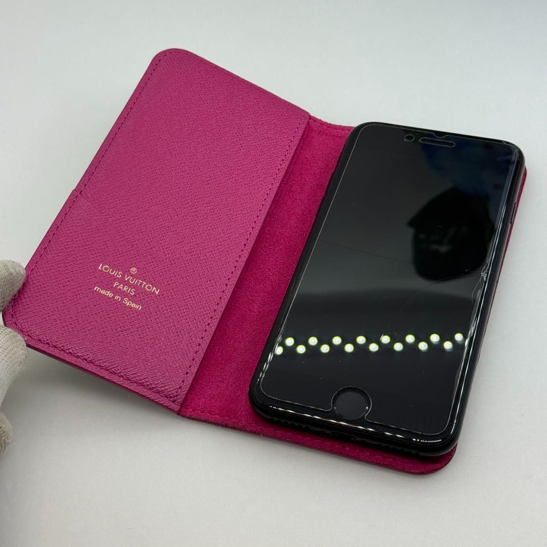 ルイヴィトン iPhone 7／8／SE ピンク スマホケース 1124/28 ルイヴィトン iPhone 7／8／SE ピンク スマホケース 1124/28