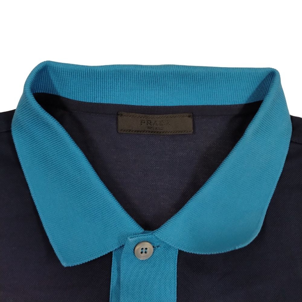 PRADA プラダ 品番 K1410LJ191 2017 UJN444 ポロシャツ 半袖  