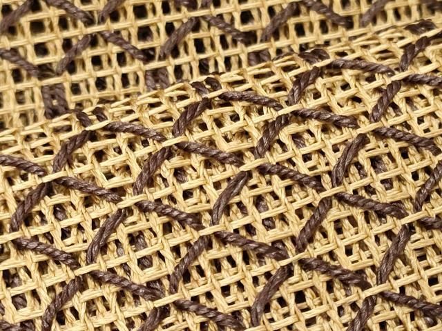 平和屋着物＊夏物 八寸名古屋帯 羅 亀甲吉祥文 正絹 逸品 CAAW8990oy